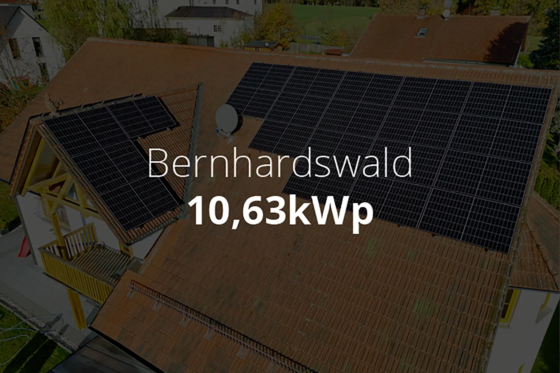 PV-Anlage Bernhardswald 10,63 kWp-aktiv