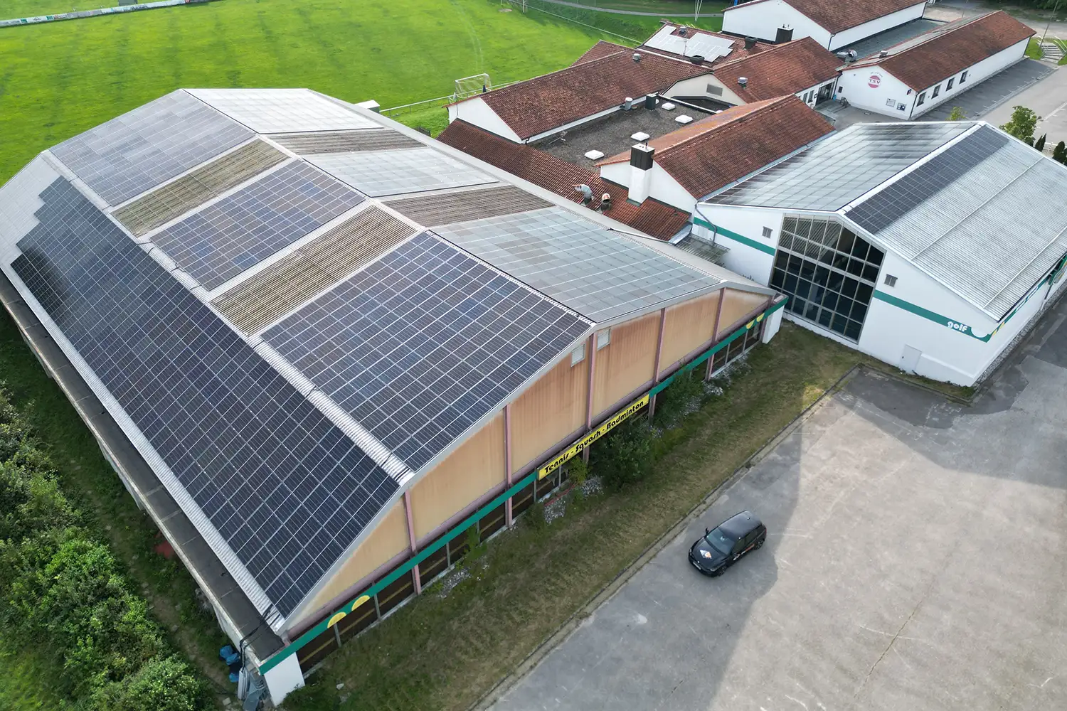 PV-Anlage Tennishalle SAD 299,67 kWp