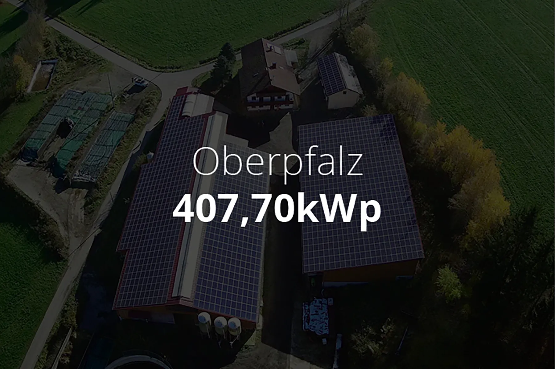 PV-Anlage Oberpfalz 407,70 kWp-aktiv