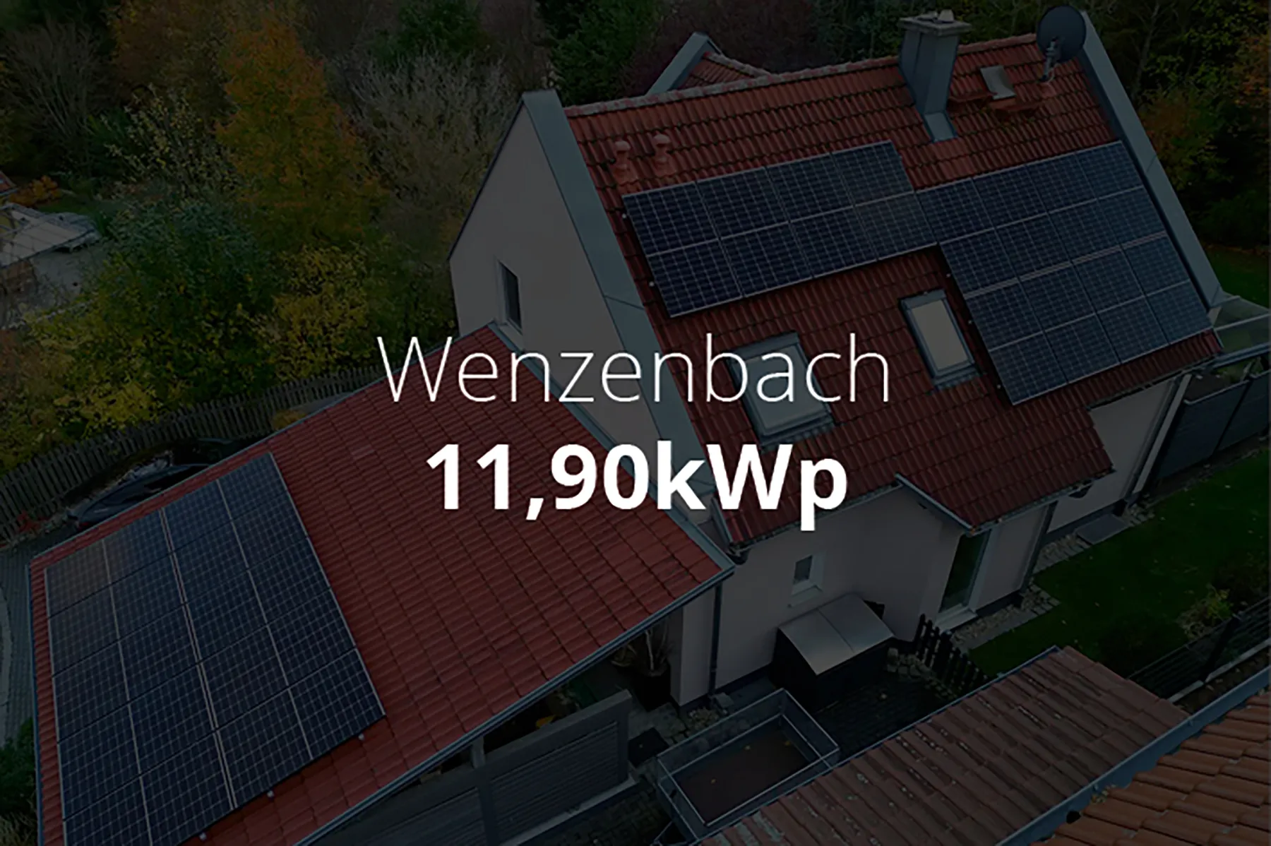 PV-Anlage Wenzenbach 11,90 kWp-aktiv